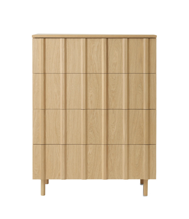 Normann Copenhagen  Rib Kast met 4 lades.