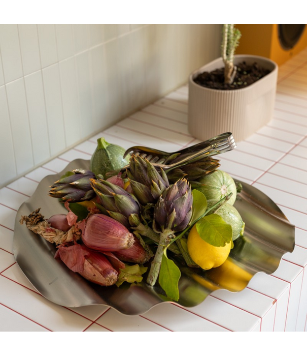 Muuto Muuto - Wave Tray steel Ø50