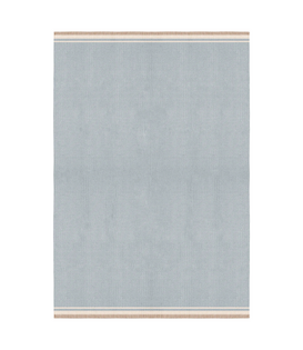 Röllakan Solid  Wool Rug - Sky Blue