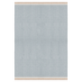 Röllakan Solid  Wool Rug - Sky Blue