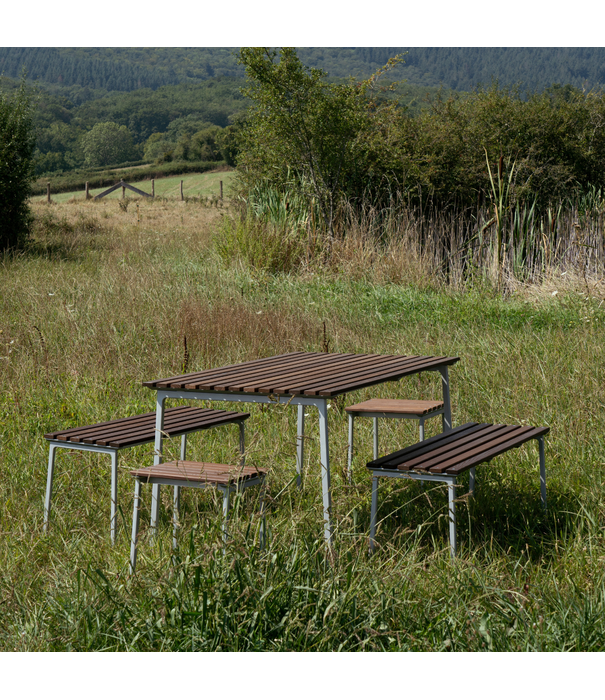 Hay  Hay Traverse Tuintafel geolied essen 75 x 83cm
