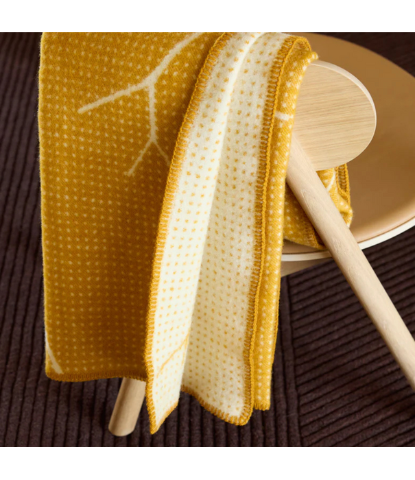 Northern  Fall Throw Wool Blanket 130 x 190