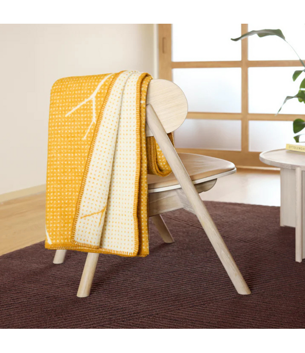 Northern  Fall Throw Wool Blanket 130 x 190