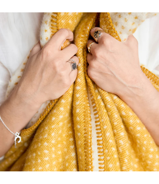 Northern  Fall Throw Wool Blanket 130 x 190