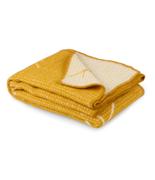 Northern  Fall Throw Wool Blanket 130 x 190