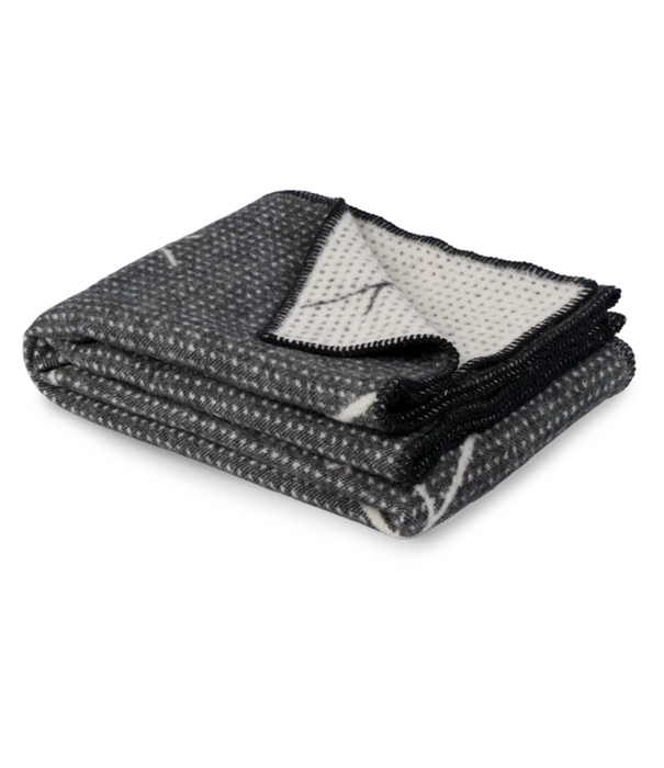 Northern  Fall Throw Wool Blanket 130 x 190