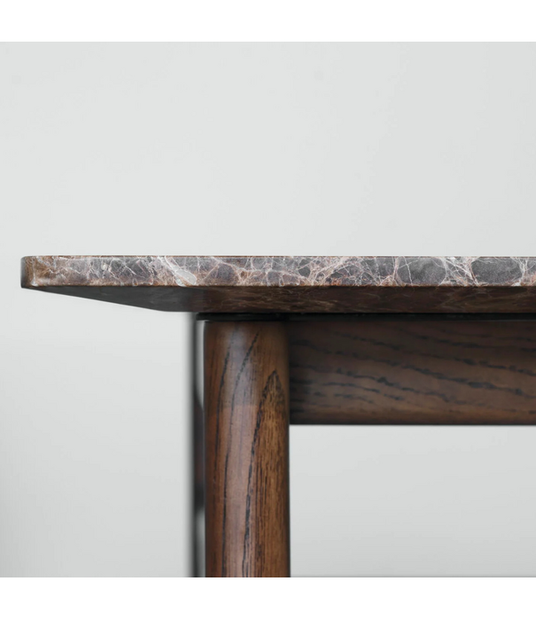 Wendelbo Collect Salontafel Small, bruin Emperador marmer