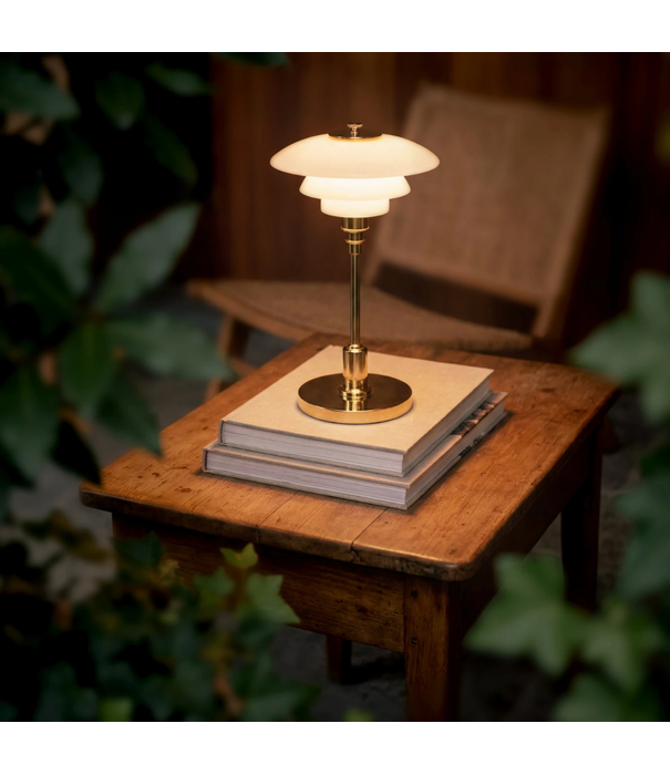 Louis Poulsen  PH 1/1 Portable Lamp brass metallised
