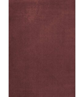 Solid Wool  Wool Rug - Ruby Red