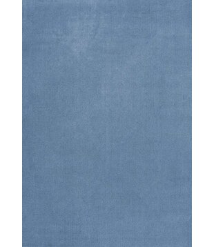 Solid Wool  Wool Rug - Cornflower Blue