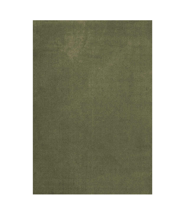 Layered  Solid Wool Rug - Capulet Olive