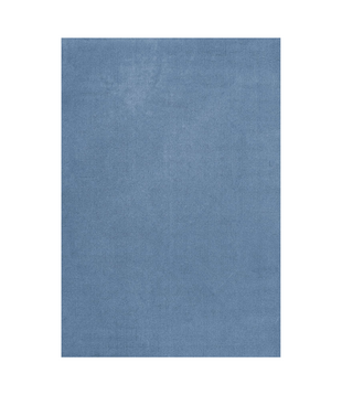 Solid Wool Rug - Cornflower Blue