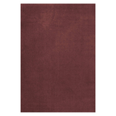 Solid Wool Rug - Ruby Red