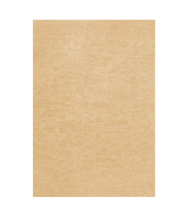 Layered  Solid Wool  Wool Rug - Harvest Yellow