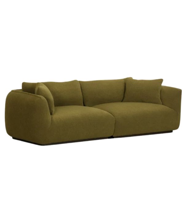 Wendelbo Ridge 2-seater Sofa module 1 + 2, Baru 950 green