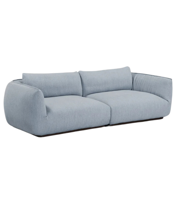 Wendelbo Ridge 2-seater Sofa module 1 + 2, Ecriture 710 light blue
