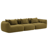 Ridge 3-seater Sofa module 1 + 3 + 2, Baru 950 green