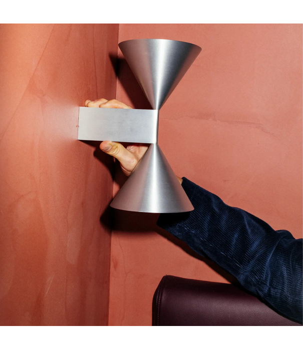 Pholc  Apollo 24 wall lamp, aluminium
