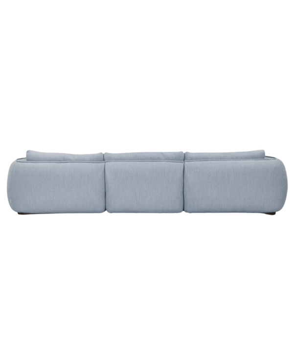 Wendelbo Ridge 3-seater Sofa module 1 + 3 + 2, Ecriture 710 light blue