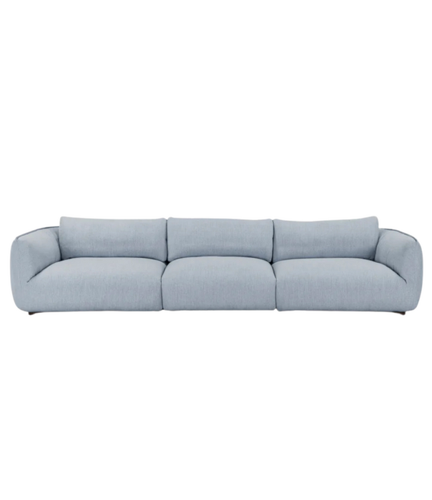 Wendelbo Ridge 3-seater Sofa module 1 + 3 + 2, Ecriture 710 light blue