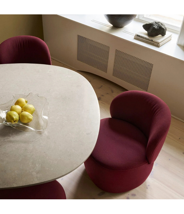 Wendelbo Ovata Compact Dining Chair, Ecriture 210 sand