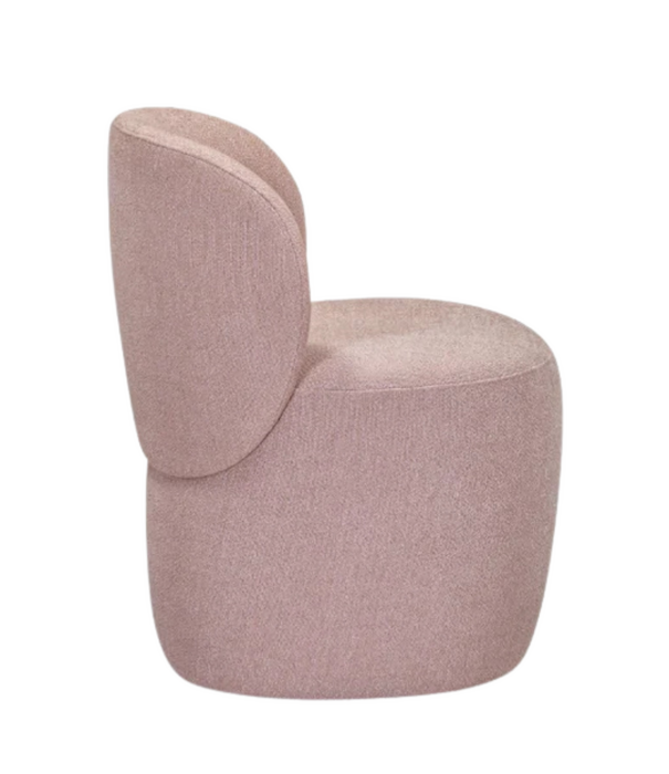 Wendelbo Ovata Compact Dining Chair, Ecriture 640 rose
