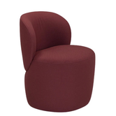 Ovata Compact Eetkamerstoel, Steelcut 682, donkerrood