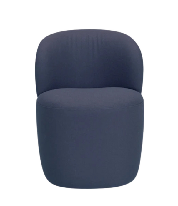 Wendelbo Ovata Compact Eetkamerstoel, Steelcut 780 blauw
