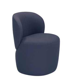 Ovata Compact Dining Chair, Steelcut 780 blue