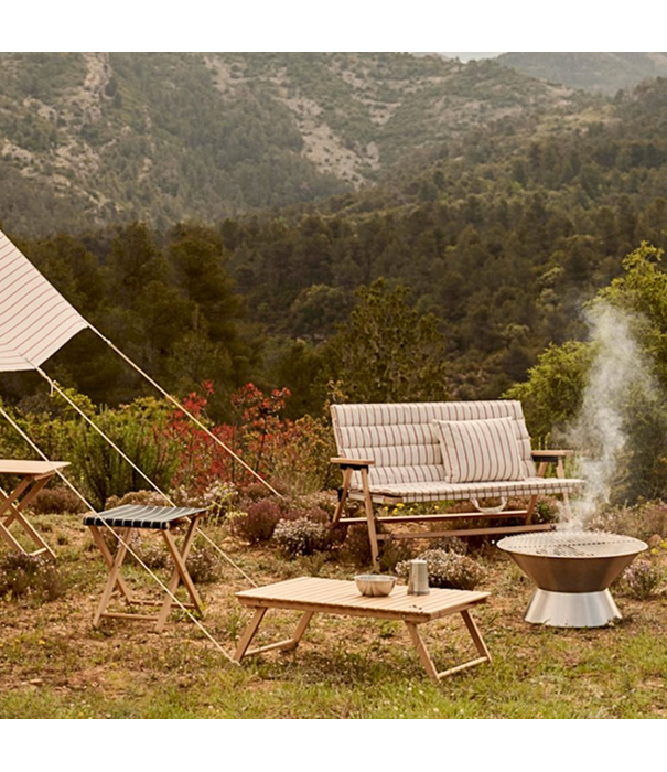 Hay  Outdoor Market Folding Table Low
