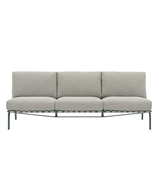 Muuto Settle Outdoor 3 zits Sofa zonder Armleuning