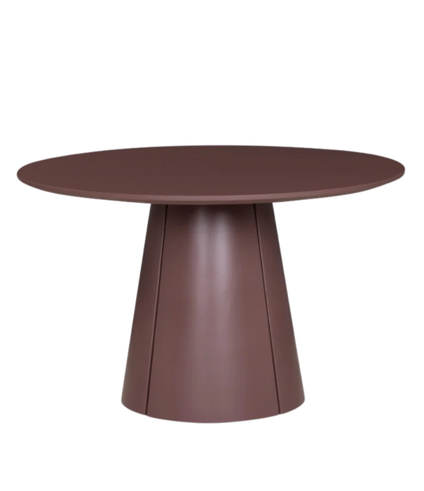 Wendelbo Trim Eettafel Burgundy rood 120cm