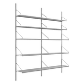 Shelf Library Double Section system 185/80