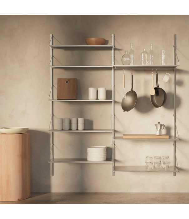 Frama  Shelf Library Double Section system 185/80