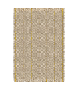 Cord  Wool Rug Yellow Oatmeal