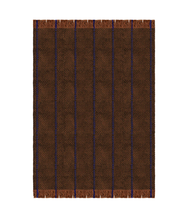 Layered  Layered x Massproductions Cord  Vloerkleed Blue Brown