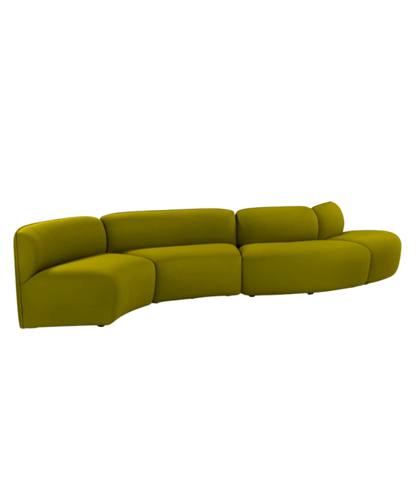 Wendelbo Panorama Studio Sofa Bank, Vidar 956 groen