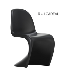 Panton Chair Deep Black