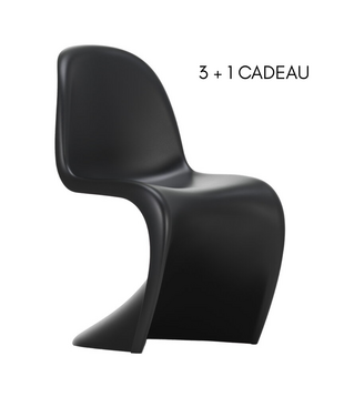 Panton Stoel Deep Black