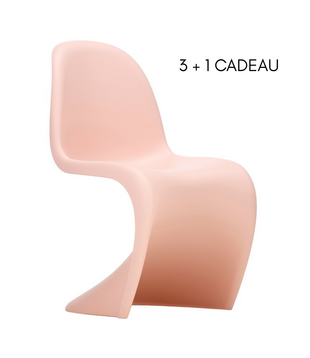 Panton Stoel Pale Rose