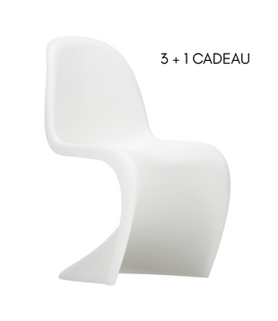 Panton Stoel Wit