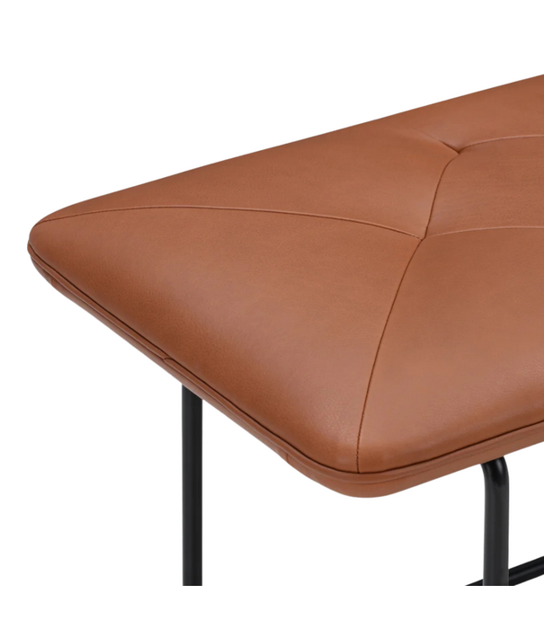 Wendelbo Tip Toe Bankje Medium cognac, Parma leer