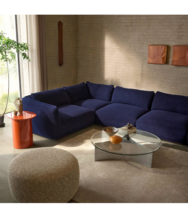 Wendelbo Ridge Lounge Stoel, Turn 04 sand