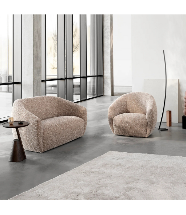 Wendelbo Lobby Lounge Stoel, Tempt 61168 creme