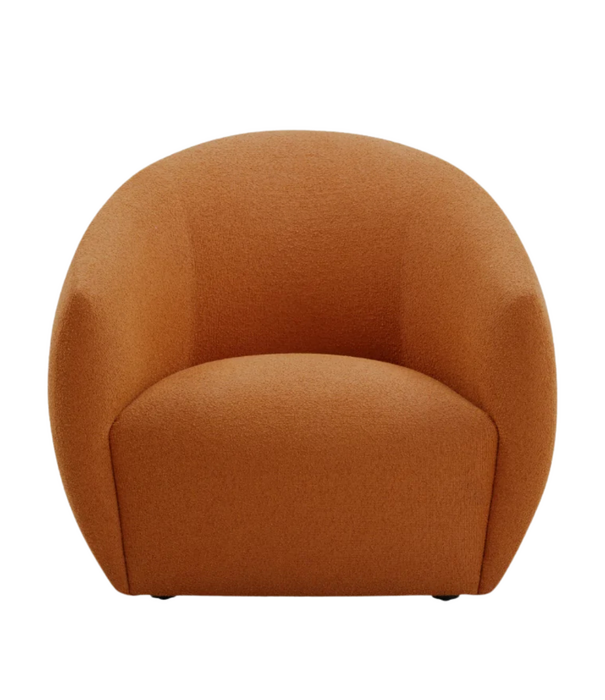 Wendelbo Lobby Lounge Stoel, Glow 6 burnt orange