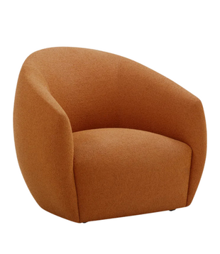 Lobby Lounge Chair, Glow burnt orange