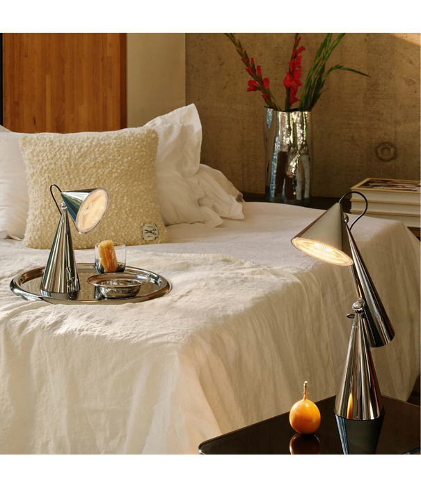 Tom Dixon  Pose Portable Lamp silver