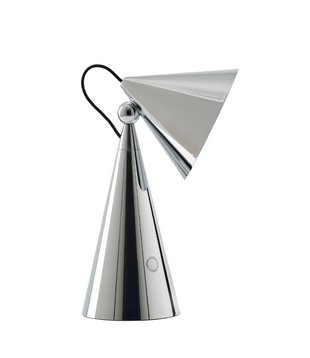 Pose Portable Lamp silver