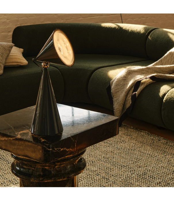 Tom Dixon  Pose Portable Lamp high gloss kelp brown