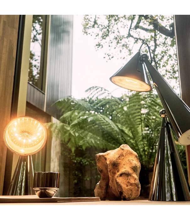 Tom Dixon  Pose Task Bureaulamp hoogglans putty grijs